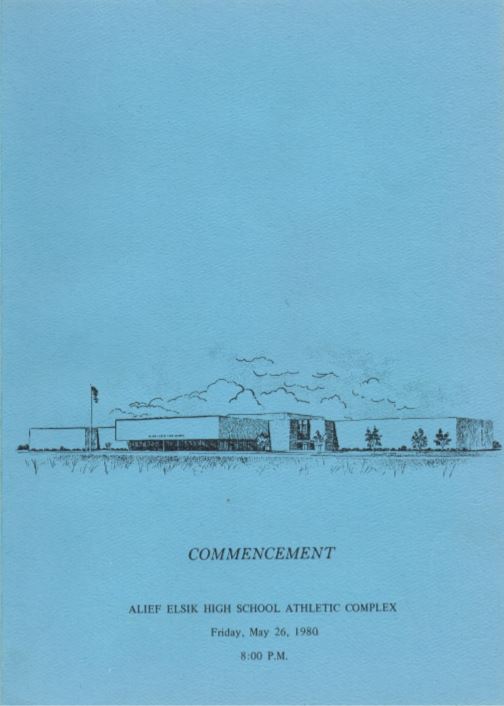 Alief 1980 Elsik Commencement